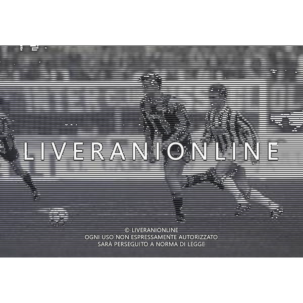 05-03-1995 MILANO CAMPIONATO DI CALCIO SERIE A INTER JUVENTUS 0-0 NELLA FOTO NICOLA BERTI E DIDIER DESCHAMPS AG ALDO LIVERANI SAS