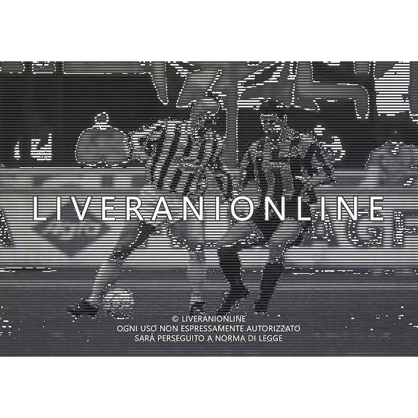 05-03-1995 MILANO CAMPIONATO DI CALCIO SERIE A INTER JUVENTUS 0-0 NELLA FOTO GIANLUCA VIALLI E GIANLUCA FESTA AG ALDO LIVERANI SAS