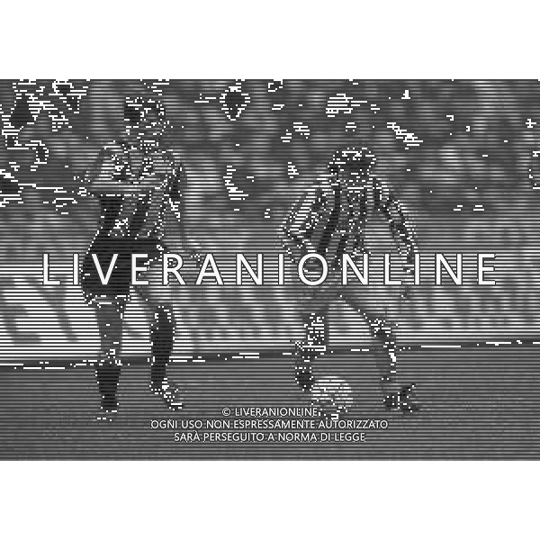 05-03-1995 MILANO CAMPIONATO DI CALCIO SERIE A INTER JUVENTUS 0-0 NELLA FOTO ALESSANDRO DEL PIERO E MASSIMO PAGANIN AG ALDO LIVERANI SAS