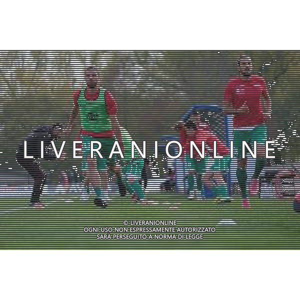 Legnago Salus vs Matelica - Campionato di Calcio Serie C - Lega Pro 2020/2021, 11 novembre 2020 Legnago (VR), Italia Nella foto: Riscaldamento pre partita per Davide Balestrero - SS Matelica Calcio @LM/Roberto Tommasini/AGENZIA ALDO LIVERANI SAS