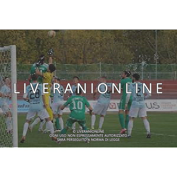 Legnago Salus vs Matelica - Campionato di Calcio Serie C - Lega Pro 2020/2021, 11 novembre 2020 Legnago (VR), Italia Nella foto: Smanacciata di Semuel Pizzignacco - Legnago Salus @LM/Roberto Tommasini/AGENZIA ALDO LIVERANI SAS
