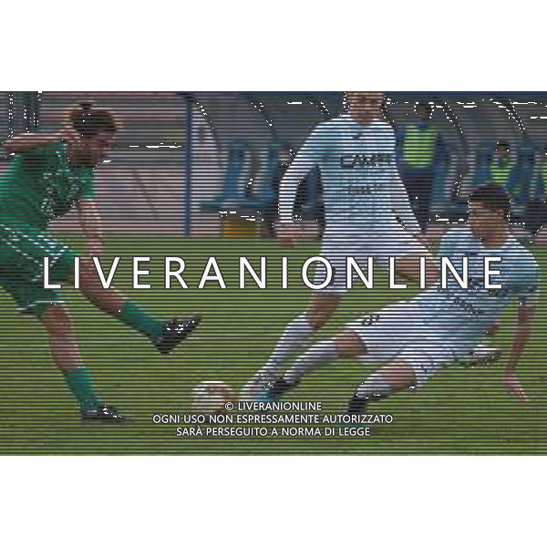 Legnago Salus vs Matelica - Campionato di Calcio Serie C - Lega Pro 2020/2021, 11 novembre 2020 Legnago (VR), Italia Nella foto: Davide Balestrero - SS Matelica Calcio - Andrea Bondioli - Legnago Salus @LM/Roberto Tommasini/AGENZIA ALDO LIVERANI SAS