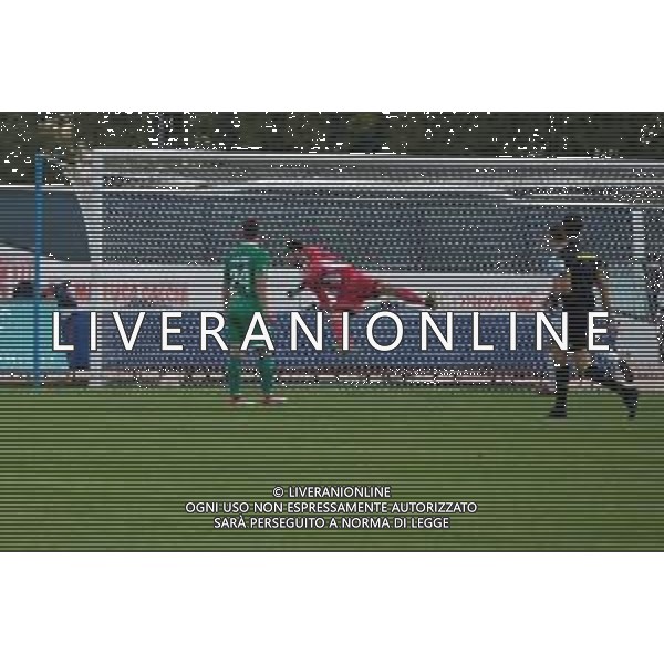 Legnago Salus vs Matelica - Campionato di Calcio Serie C - Lega Pro 2020/2021, 11 novembre 2020 Legnago (VR), Italia Nella foto: Matteo Cardinali - SS Matelica Calcio battuto dal goal di Fabio Morselli - Legnago Salus @LM/Roberto Tommasini/AGENZIA ALDO LIVERANI SAS