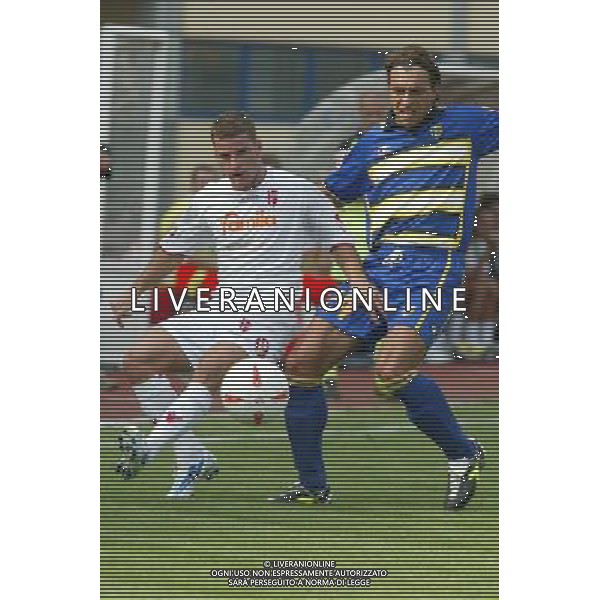 PADOVA 14/08/2005 TIM CUP 2005/06 PADOVA-PARMA NELLA FOTO:SIVIGLIA E ZECCHIN FOTO PAOLA GARBUIO/ALDO LIVERANI s.a.s