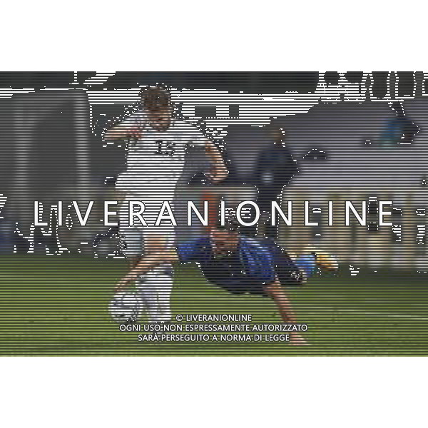 Firenze 11/11/2020 Italia - Estonia partita amichevole nella foto: Sappien Rauno(estonia) D\'Ambrosio Danilo(Italia) ©Claudio Zamagni/Agenzia Aldo Liverani Sappien Rauno(estonia) D\'Ambrosio Danilo(Italia) during friendly soccer match between ITALY and ESTONIA at Artemio Franchi Stadium in Florence on 11 November 2020. photo credit by Claudio Zamagni/Aldo Liverani Photo Agency
