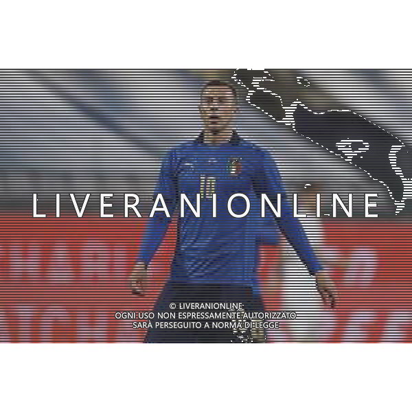 Firenze 11/11/2020 Italia - Estonia partita amichevole nella foto: Bernardeschi Federico(Italia) ©Claudio Zamagni/Agenzia Aldo Liverani Bernardeschi Federico(Italia) during friendly soccer match between ITALY and ESTONIA at Artemio Franchi Stadium in Florence on 11 November 2020. photo credit by Claudio Zamagni/Aldo Liverani Photo Agency