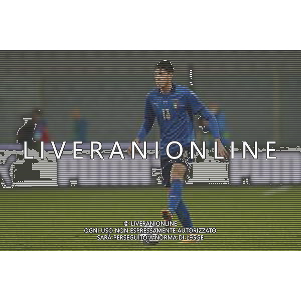 Firenze 11/11/2020 Italia - Estonia partita amichevole nella foto: Bastoni Alessandro(Italia) ©Claudio Zamagni/Agenzia Aldo Liverani Bastoni Alessandro(Italia) during friendly soccer match between ITALY and ESTONIA at Artemio Franchi Stadium in Florence on 11 November 2020. photo credit by Claudio Zamagni/Aldo Liverani Photo Agency