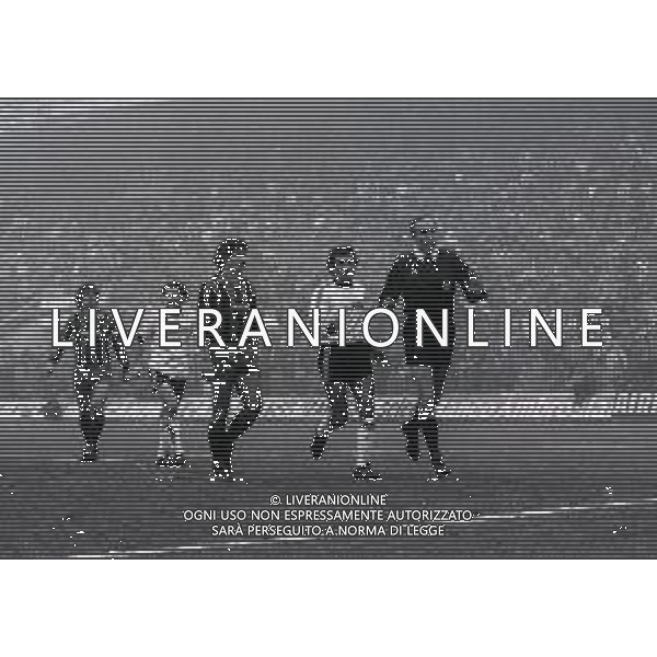 17-01-1982 MILANO CAMPIONATO DI CALCIO SERIE A MILAN CESENA 1-0 NELLA FOTO ARBITRO GINO MENICUCCI AG ALDO LIVERANI SAS