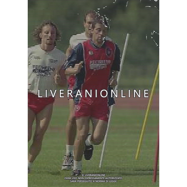 24-07-1998 ALLENAMENTO CAGLIARI CALCIO NELLA FOTO FABIAN O\'NEILL AG ALDO LIVERANI SAS