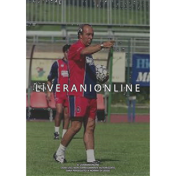 24-07-1998 ALLENAMENTO CAGLIARI CALCIO NELLA FOTO GIAN PIERO VENTURA ALLENATORE CAGLIARI AG ALDO LIVERANI SAS