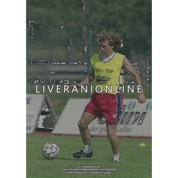 24-07-1998 ALLENAMENTO CAGLIARI CALCIO NELLA FOTO GIANNI CAVEZZI AG ALDO LIVERANI SAS