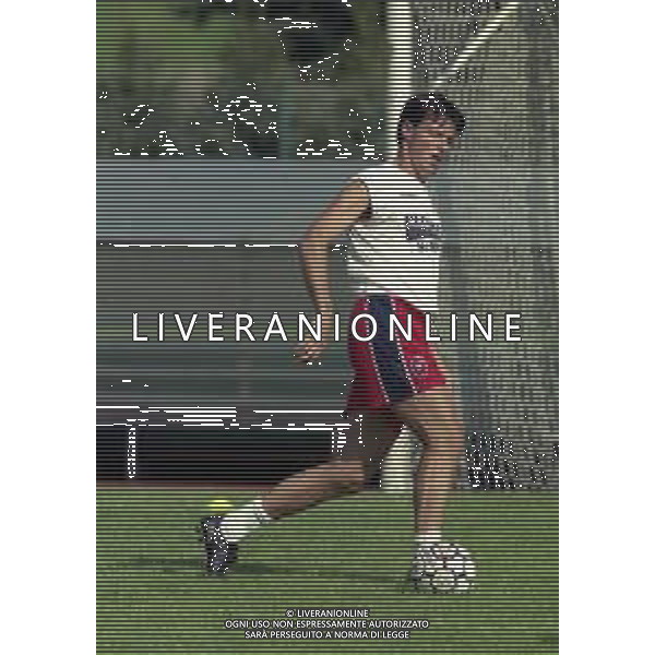 24-07-1998 ALLENAMENTO CAGLIARI CALCIO NELLA FOTO CHRISTIAN LONSTRUP AG ALDO LIVERANI SAS