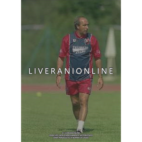 24-07-1998 ALLENAMENTO CAGLIARI CALCIO NELLA FOTO GIAN PIERO VENTURA ALLENATORE CAGLIARI AG ALDO LIVERANI SAS
