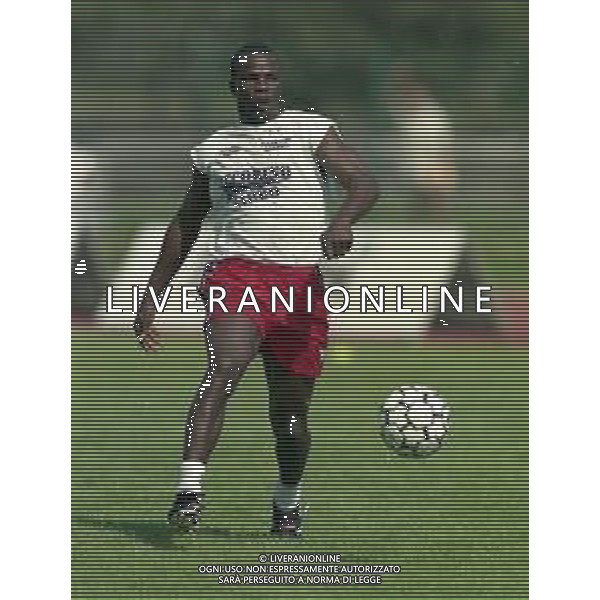 24-07-1998 ALLENAMENTO CAGLIARI CALCIO NELLA FOTO David Nyathi AG ALDO LIVERANI SAS