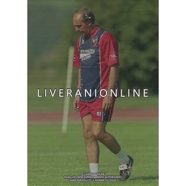 24-07-1998 ALLENAMENTO CAGLIARI CALCIO NELLA FOTO GIAN PIERO VENTURA ALLENATORE CAGLIARI AG ALDO LIVERANI SAS