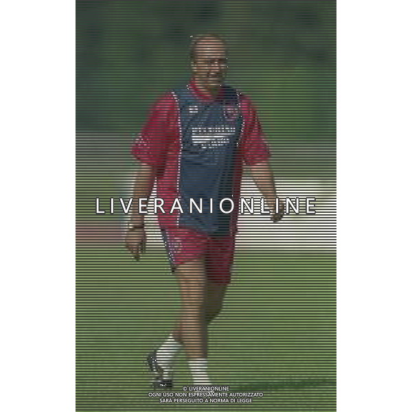 24-07-1998 ALLENAMENTO CAGLIARI CALCIO NELLA FOTO GIAN PIERO VENTURA ALLENATORE CAGLIARI AG ALDO LIVERANI SAS
