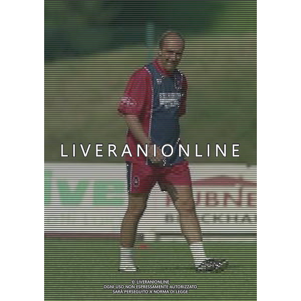 24-07-1998 ALLENAMENTO CAGLIARI CALCIO NELLA FOTO GIAN PIERO VENTURA ALLENATORE CAGLIARI AG ALDO LIVERANI SAS