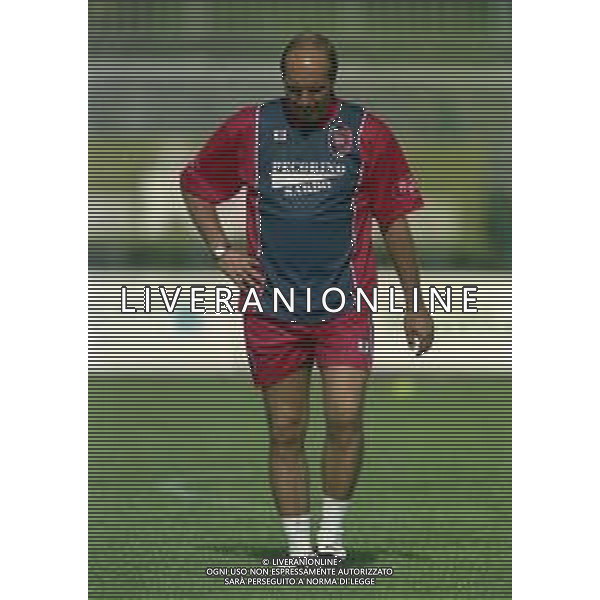 24-07-1998 ALLENAMENTO CAGLIARI CALCIO NELLA FOTO GIAN PIERO VENTURA ALLENATORE CAGLIARI AG ALDO LIVERANI SAS
