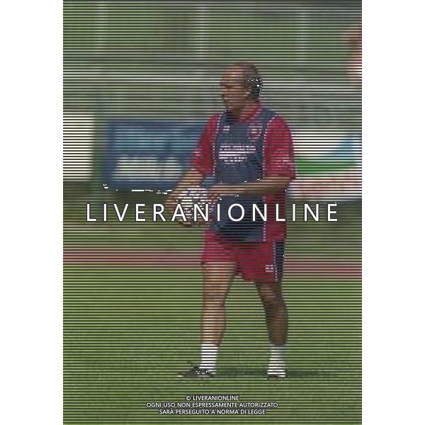 24-07-1998 ALLENAMENTO CAGLIARI CALCIO NELLA FOTO GIAN PIERO VENTURA ALLENATORE CAGLIARI AG ALDO LIVERANI SAS