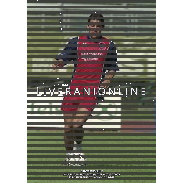 24-07-1998 ALLENAMENTO CAGLIARI CALCIO NELLA FOTO FABIAN O\'NEILL AG ALDO LIVERANI SAS