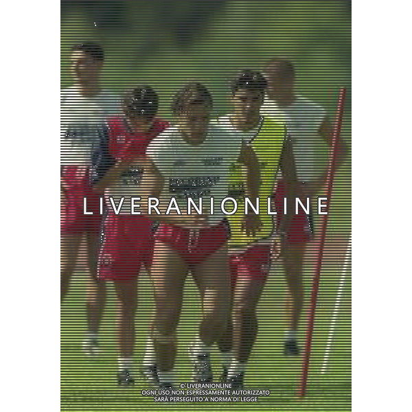 24-07-1998 ALLENAMENTO CAGLIARI CALCIO NELLA FOTO ROBERTO MUZZI AG ALDO LIVERANI SAS