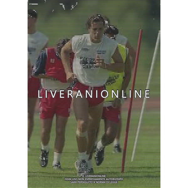 24-07-1998 ALLENAMENTO CAGLIARI CALCIO NELLA FOTO ROBERTO MUZZI AG ALDO LIVERANI SAS