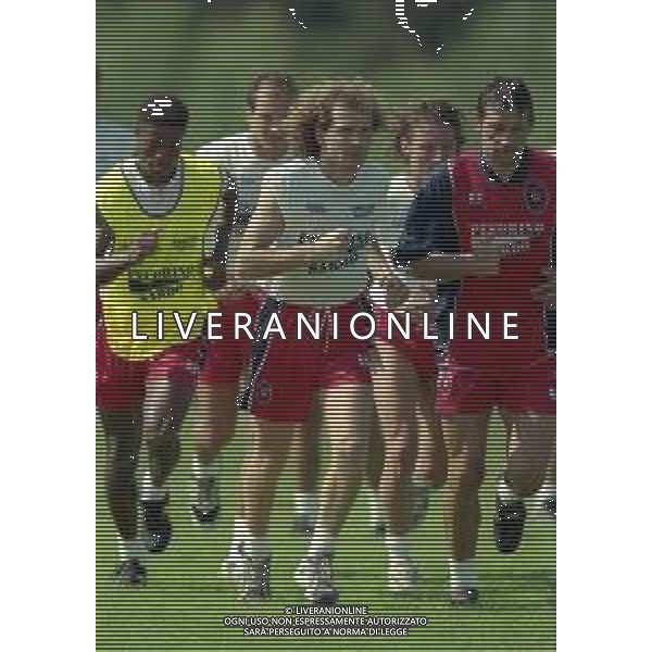24-07-1998 ALLENAMENTO CAGLIARI CALCIO NELLA FOTO GIANNI CAVEZZI AG ALDO LIVERANI SAS