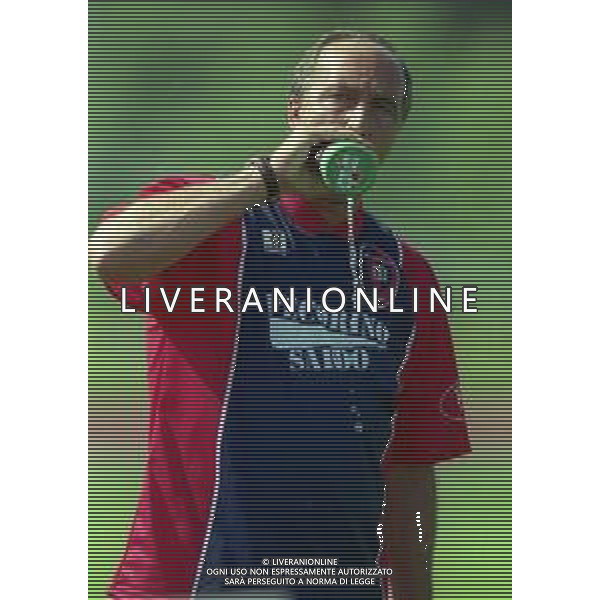 24-07-1998 ALLENAMENTO CAGLIARI CALCIO NELLA FOTO GIAN PIERO VENTURA ALLENATORE CAGLIARI AG ALDO LIVERANI SAS