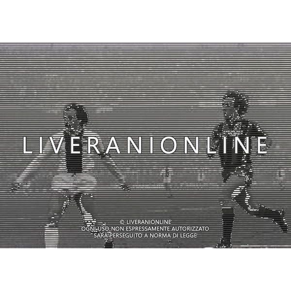 24-01-1982 MILANO CAMPIONATO DI CALCIO SERIE A MILAN -UDINESE 0-1 NELLA FOTO FRANCO CAUSIO E ANDREA ICARDI AG ALDO LIVERANI SAS