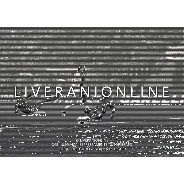 24-01-1982 MILANO CAMPIONATO DI CALCIO SERIE A MILAN -UDINESE 0-1 NELLA FOTO AZIONE CARLO MURARO AG ALDO LIVERANI SAS