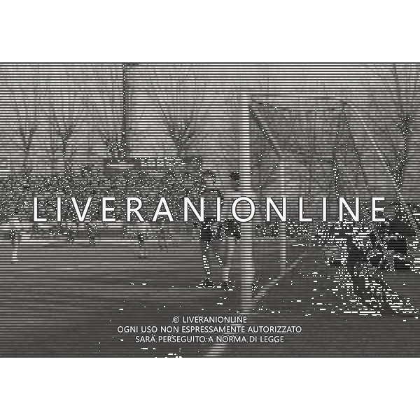 12-02-1984 MONZA CAMPIONATO DI CALCIO SERIE B MONZA CESENA 1-0 NELLA FOTO GOAL FULVIO SAINI AG ALDO LIVERANI SAS