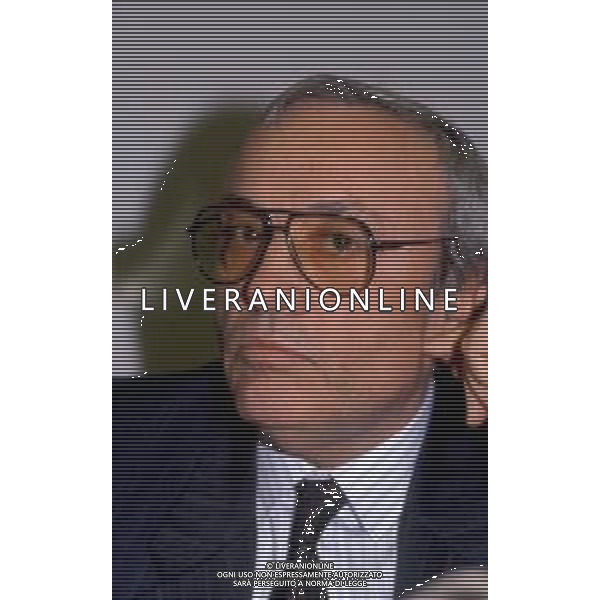 GABRIELE CAGLIARI, dirigente d\'azienda italiano, presidente dell\'Eni - RETROSPETTIVA ANNI\' 90 ©ARCHIVIO AG. ALDO LIVERANI SAS