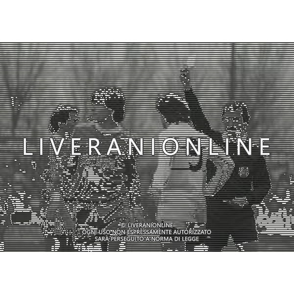 22-01-1984 MONZA CAMPIONATO DI CALCIO SERIE B MONZA PALERMO 1-0 NELLA FOTO ARBITRO PAOLO TUBERTINI AG ALDO LIVERANI SAS 