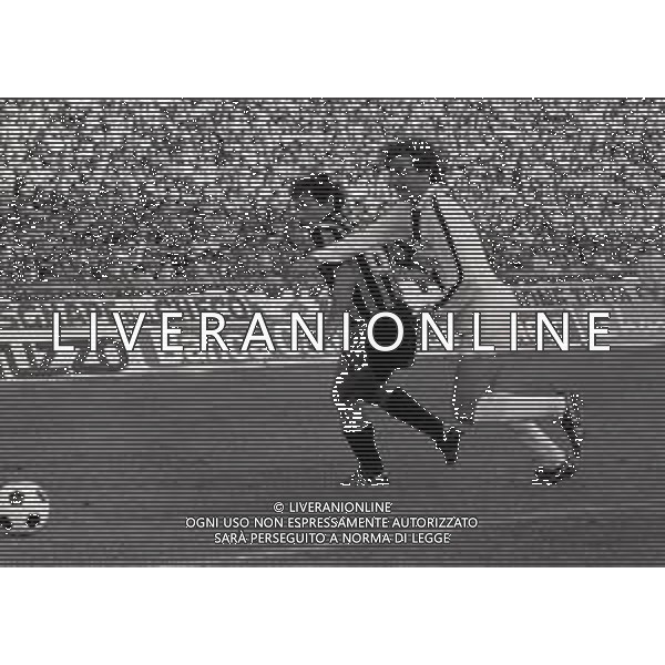 23-10-1983 UDINE CAMPIONATO DI CALCIO SERIE A UDINESE INTER 2-2 NELLA FOTO MASSIMO MAURO E GIUSEPPE BARESI AG ALDO LIVERANI SAS