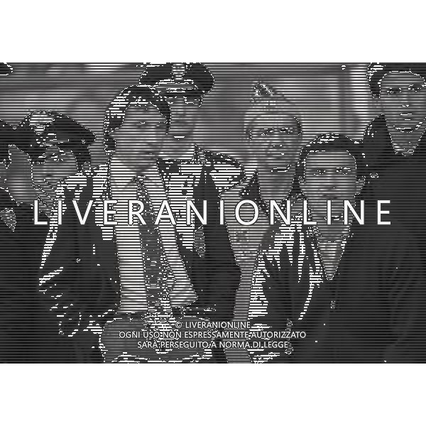 23-10-1983 UDINE CAMPIONATO DI CALCIO SERIE A UDINESE INTER 2-2 NELLA FOTO GIAMPIERO MARINI E GRAZIANO BINI AG ALDO LIVERANI SAS