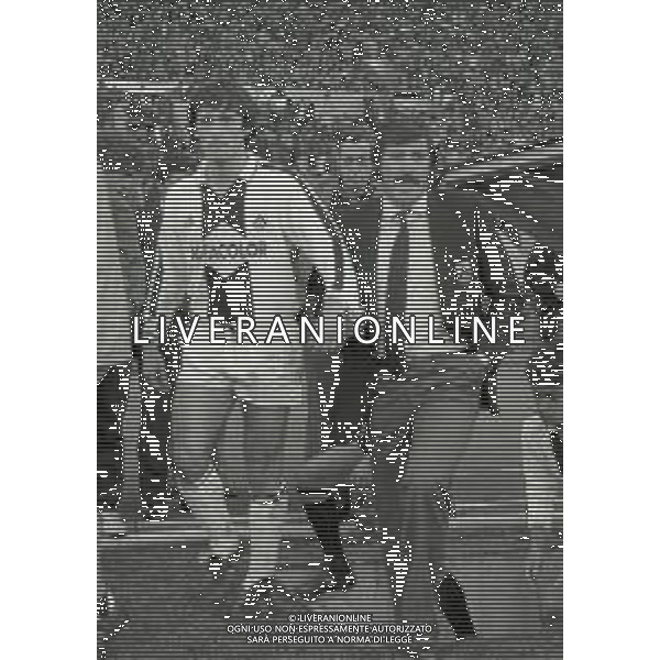 23-10-1983 UDINE CAMPIONATO DI CALCIO SERIE A UDINESE INTER 2-2 NELLA FOTO ENZO FERRARI ALLENATORE UDINESE CON ATTILIO TESSER AG ALDO LIVERANI SAS