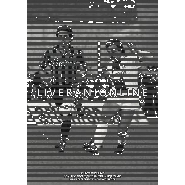 23-10-1983 UDINE CAMPIONATO DI CALCIO SERIE A UDINESE INTER 2-2 NELLA FOTO FRANCO CAUSIO E ANTONIO SABATO AG ALDO LIVERANI SAS