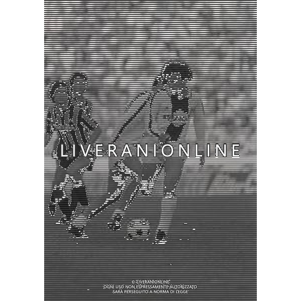 23-10-1983 UDINE CAMPIONATO DI CALCIO SERIE A UDINESE INTER 2-2 NELLA FOTO ZICO AG ALDO LIVERANI SAS
