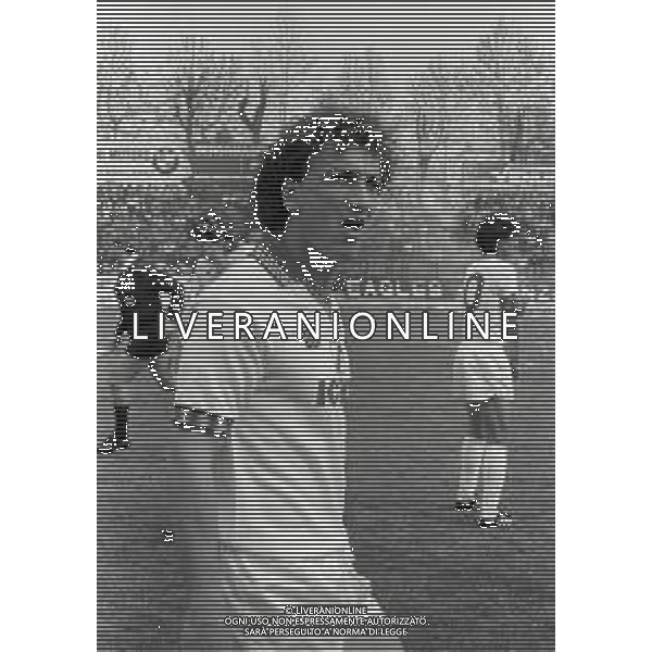 29-04-1984 MONZA CAMPIONATO DI CALCIO SERIE B MONZA PERUGIA 1-0 NELLA FOTO MASSIMO MAUTI AG ALDO LIVERANI SAS