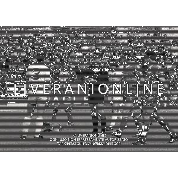 29-04-1984 MONZA CAMPIONATO DI CALCIO SERIE B MONZA PERUGIA 1-0 NELLA FOTO ARBITRO LUCIANO LUCI AG ALDO LIVERANI SAS