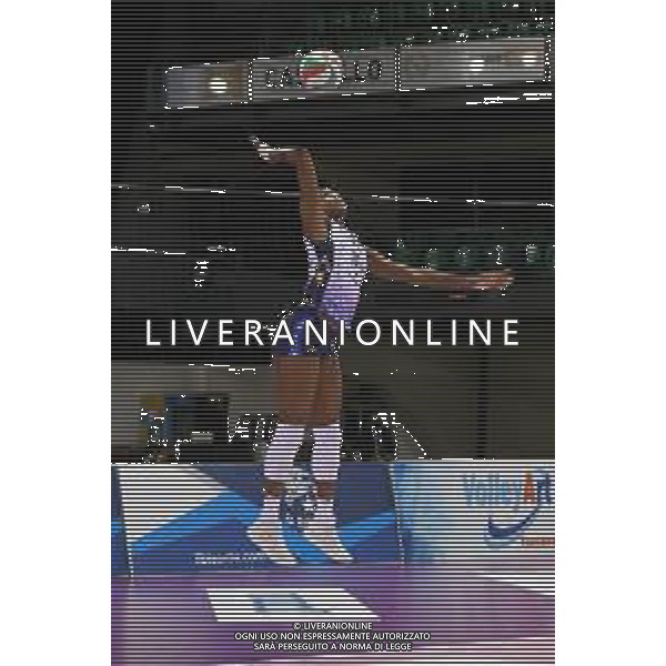 Il Bisonte Firenze vs VBC Epiu Casalmaggiore - Volleyball Italian Serie A1 Women match 2020/2021, 14 November 2020 Mandela Forum, florence, Italy Photo showing: NWAKALOR SYLVIA (Il Bisonte Firenze) @LM/Filippo Tomasi / AGENZIA ALDO LIVERANI SAS