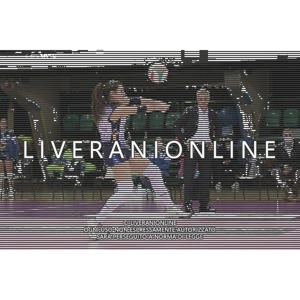 Il Bisonte Firenze vs VBC Epiu Casalmaggiore - Volleyball Italian Serie A1 Women match 2020/2021, 14 November 2020 Mandela Forum, florence, Italy Photo showing: Panetoni Sara (Il Bisonte FIrenze) @LM/Filippo Tomasi / AGENZIA ALDO LIVERANI SAS