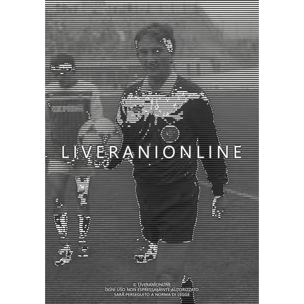 11-11-1984 VARESE CAMPIONATO DI CALCIO SERIE B VARESE EMPOLI 2-0 NELLA FOTO ARBITRO PAOLO TUBERTINI AG ALDO LIVERANI SAS