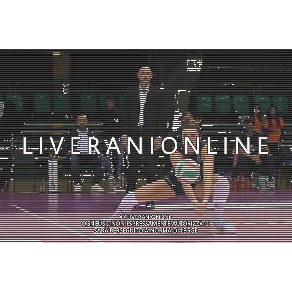 Il Bisonte Firenze vs VBC Epiu Casalmaggiore - Volleyball Italian Serie A1 Women match 2020/2021, 14 November 2020 Mandela Forum, florence, Italy Photo showing: MONTIBELLER ROSAMARIA (VBC E\'Piu Casalmaggiore) @LM/Filippo Tomasi AG ALDO LIVERANI SAS