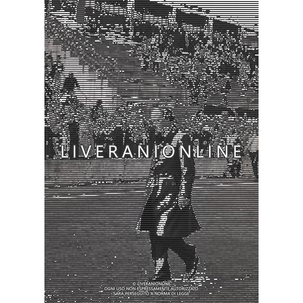 23-02-1986 MONZA CAMPIONATO DI CALCIO SERIE B MONZA EMPOLI 0-1 NELLA FOTO PAOLO CAROSI ALLENATORE MONZA CALCIO AG ALDO LIVERANI SAS