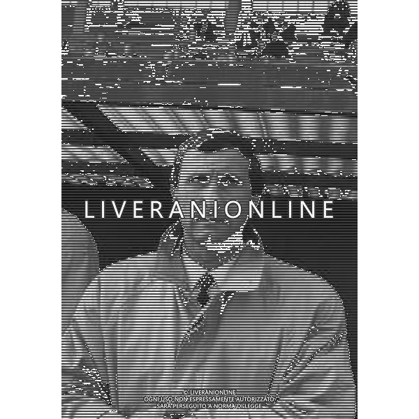23-02-1986 MONZA CAMPIONATO DI CALCIO SERIE B MONZA EMPOLI 0-1 NELLA FOTO GAETANO SALVEMNI ALLENATORE EMPOLI CALCIOAG ALDO LIVERANI SAS