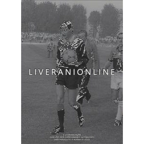 29-09-1985 MONZA CAMPIONATO DI CALCIO SERIE B MONZA SAMBENEDETTESE 0-1 NELLA FOTO ARBITRO ITALO NOVI AG ALDO LIVERANISAS