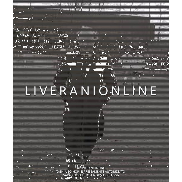 09-02-1986 MONZA CAMPIONATO DI CALCIO SERIE B MONZA TRIESTINA 0-0 NELLA FOTO PAOLO CAROSI ALLENATORE MONZA CALCIO AG ALDO LIVERANI SAS
