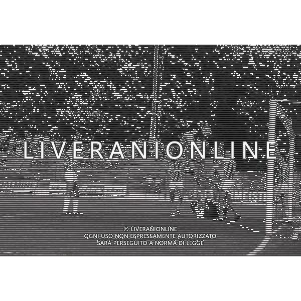 08-06-1986 MONZA CAMPIONATO DI CALCIO SERIE B MONZA ASCOLI 2-2 NELLA FOTO AZIONE DI GIOCO AG ALDO LIVERANI SAS