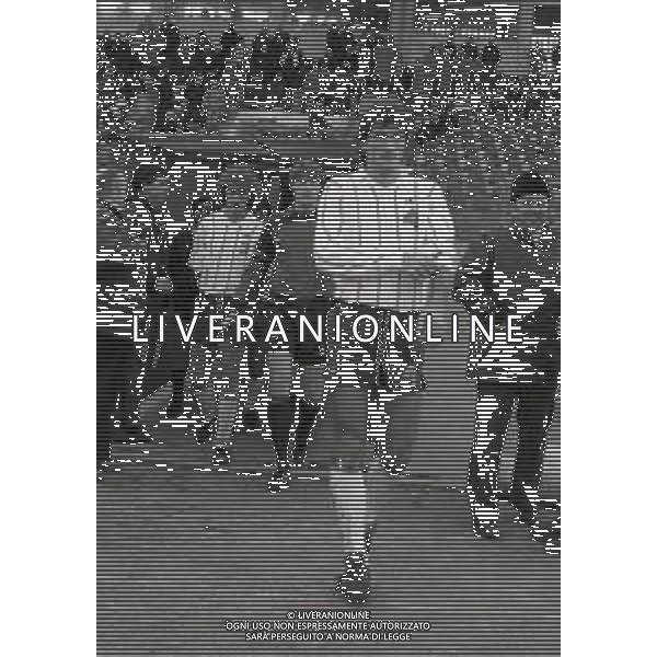 17-02-1985 VARESE CAMPIONATO DI CALCIO SERIE B VARESE LECCE 0-0 NELLA FOTO GIORGIO ENZO AG ALDO LIVERANI SAS